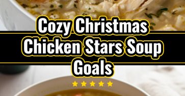 Cozy Christmas Chicken Stars Soup: Delicious Comfort for Feel Good Meals