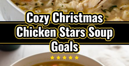 Cozy Christmas Chicken Stars Soup: Delicious Comfort for Feel Good Meals
