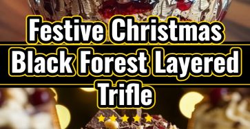 Best Christmas Black Forest Trifle: Easy Holiday Layered Dessert