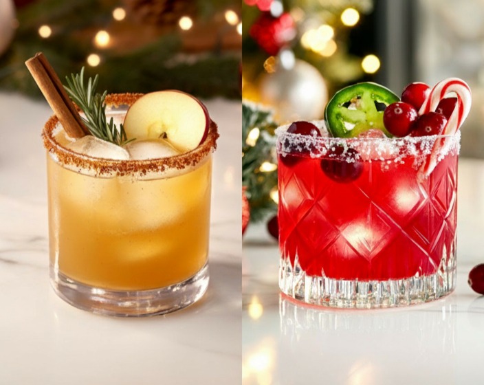 Best Christmas Cocktails Season Fun Holiday Drinks Shots suggested serving