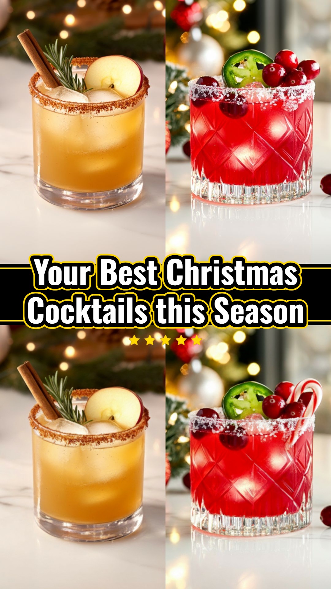 Best Christmas Cocktails Season Fun Holiday Drinks Shots