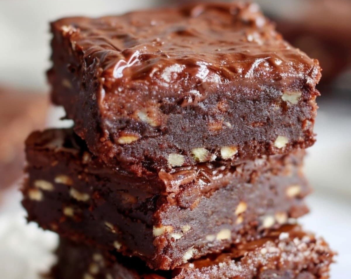 Cheap Healthy Desserts No Bake Brownies Chocolate Easy Recipes top view