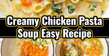 Creamy Chicken Pasta Soup Healthy Comfort for Cold Nights