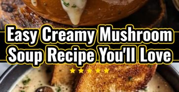 Creamy Mushroom Soup Healthy Earthy Autumn Recipe Inspiration