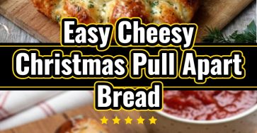 Easy Christmas Cheese Pull Apart Tree Bread Appetizer