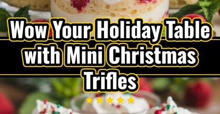 Easy Mini Christmas Trifles Best Festive Holiday Party Desserts
