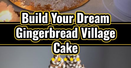 Festive Gingerbread Village Cake Your Christmas Decor Masterpiece