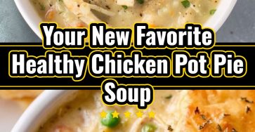 Healthy Chicken Pot Pie Soup Easy Crock Pot Instant Pot Recipes