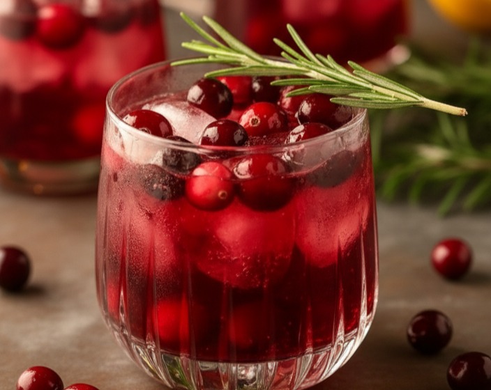 Holiday Ornament Cocktail: Easy Christmas & Mid-Winter Party Drink Ideas suggested serving