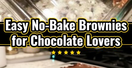 No-Bake Brownies Cheap Healthy Desserts Chocolate Easy Recipes