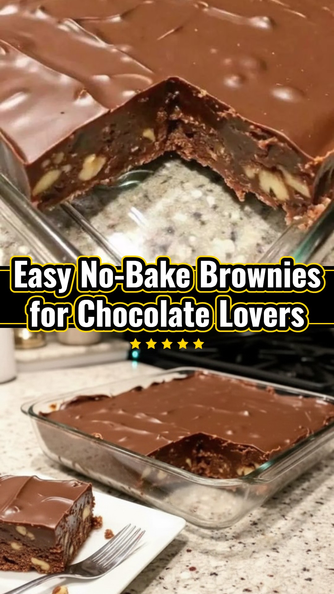 No-Bake Brownies Cheap Healthy Desserts Chocolate Easy Recipes