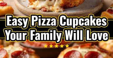 PIZZA CUPCAKES Birthday Lunch School Easy To Make Food Recipes