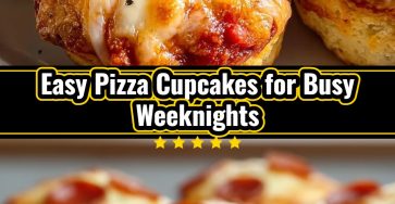 Pizza Cupcakes Fun Easy Food Recipes School Lunch Home
