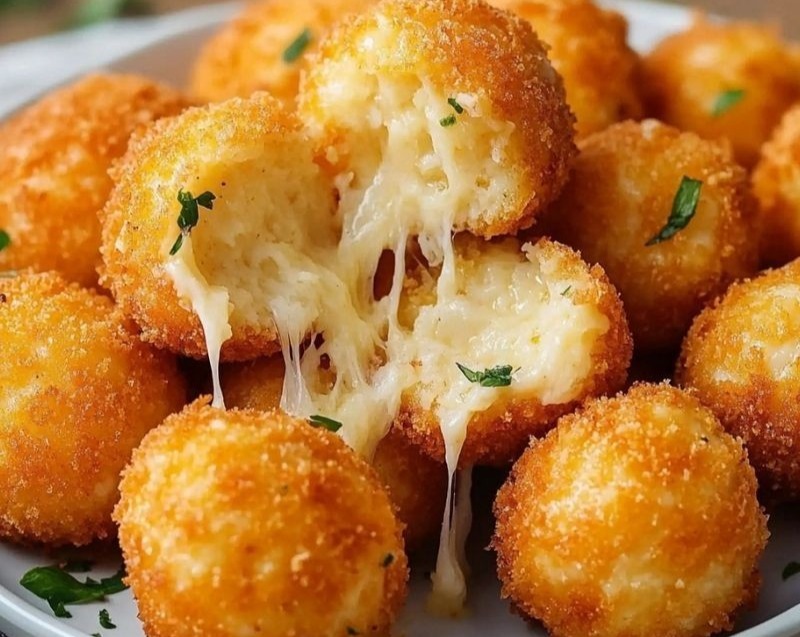 Quick Easy Cheesy Potato Bites Yummy Fun Salty Snacks suggested serving