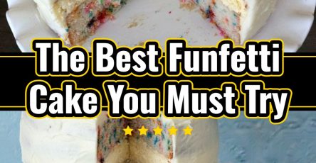 Best Funfetti Cake Ever Four Layer 8 Inch Birthday Cake Ideas