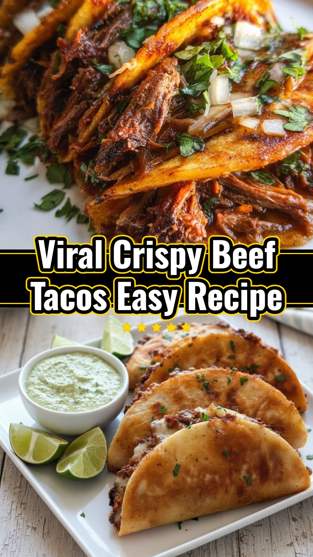 Crispy Beef Tacos Easy Mexican Comfort Food Dinner Recipes