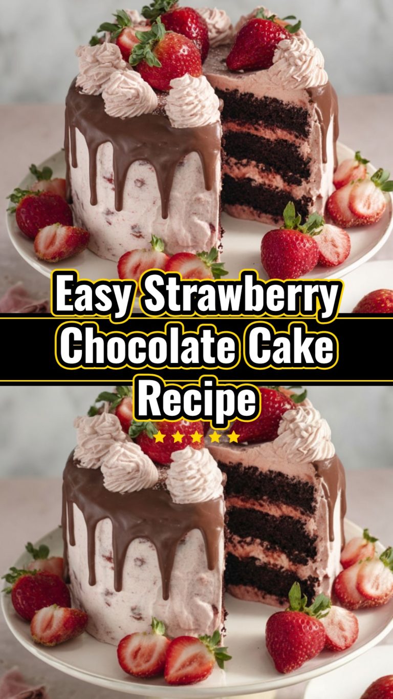 Decadent Dark Chocolate Strawberry Layer Cake Recipe – Gerlindekaschel