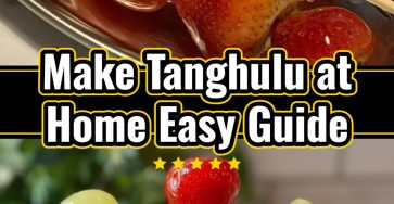 Easy Homemade Tanghulu Crunchy Fruit Sweets at Home