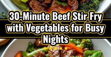 Homemade 30 Minute Skillet Beef Stir Fry With Vegetables