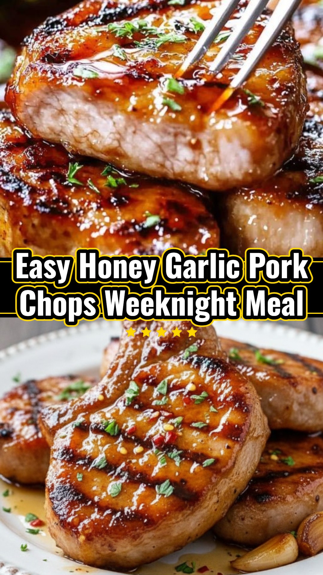 Honey Garlic Pork Chops: Your Go-To Asian Chinese Dinner