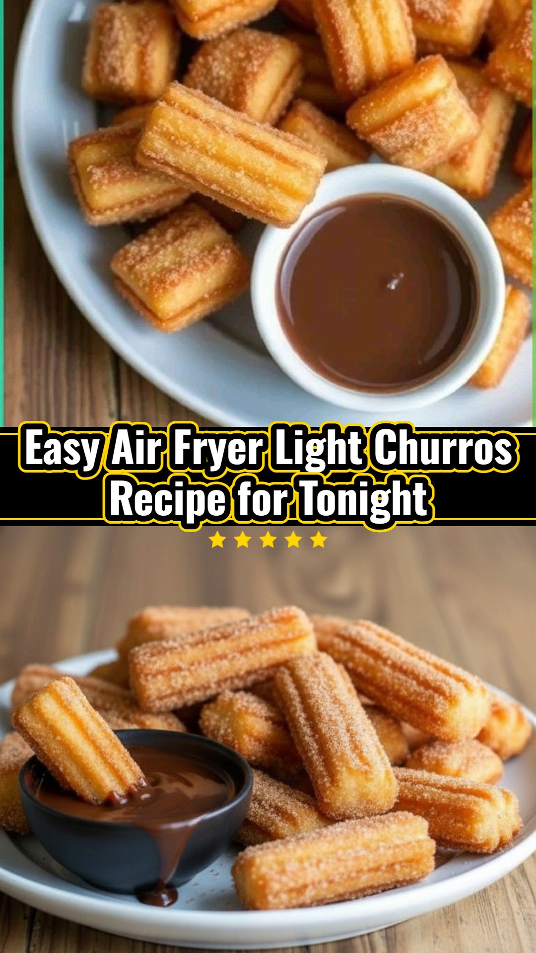 How To Make Churros At Home Air Fryer Light Churros