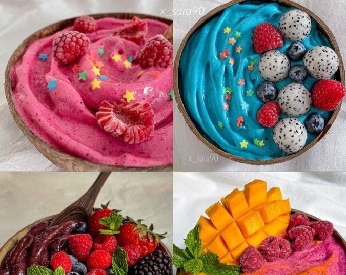 Viral Blue Açai Bowl: Aesthetic High-Protein Breakfast for 2026 top view