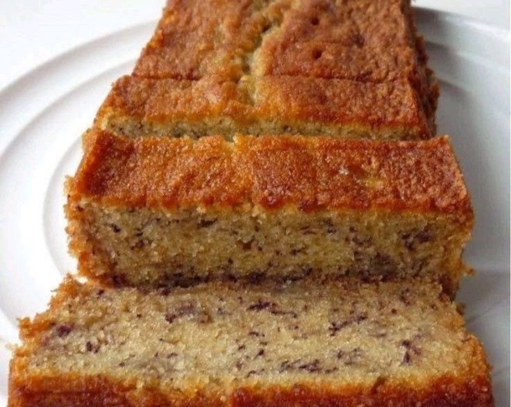 Best Foolproof Moist Banana Bread Loaf with Bread Flour suggested serving