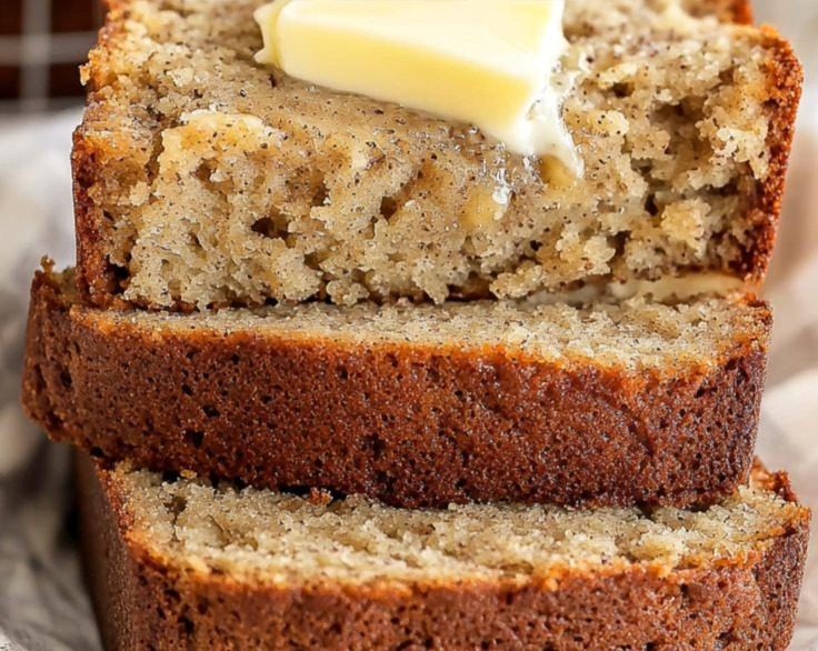 Foolproof Quick Banana Bread The Best Beginner Recipe top view