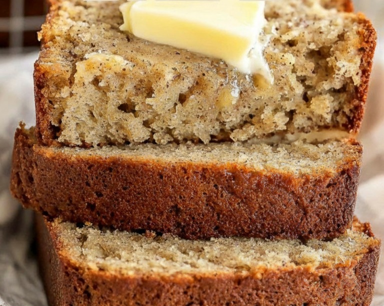 Foolproof Quick Banana Bread The Best Beginner Recipe suggested serving