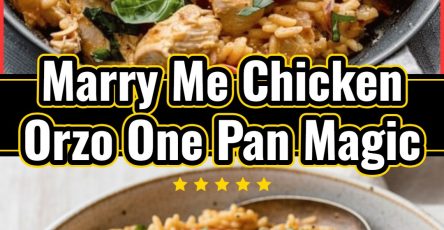 Marry Me Chicken Orzo Easy Quick Cozy Family Winter Dinner