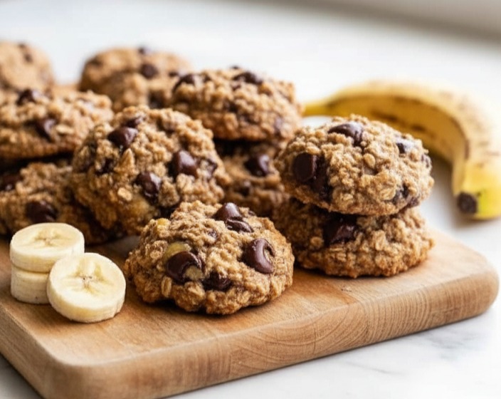 Healthy Banana Oatmeal Cookies Baking Ideas Healthy Snacks suggested serving